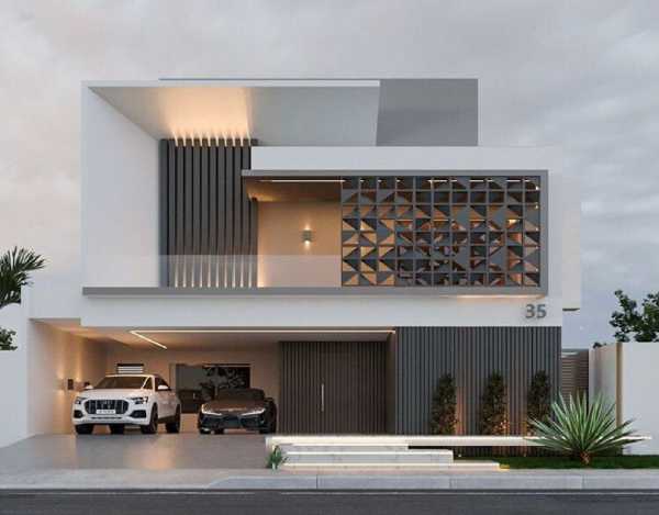 Desain Fasad Rumah Modern