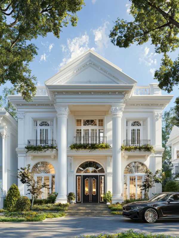 Rumah Klasik Modern 2 Lantai