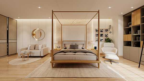 Warna Cat Kamar Tidur Romantis