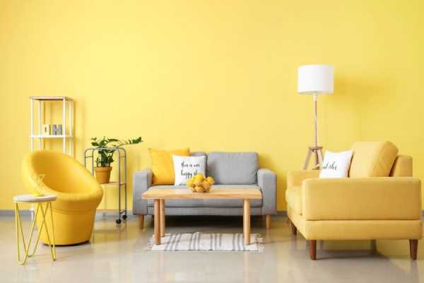 cat warna Kuning Cerah