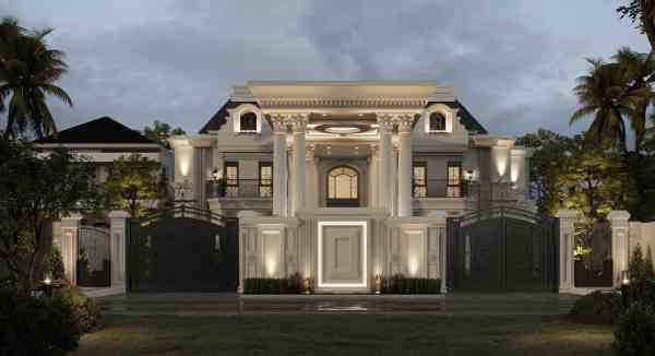 Rumah Klasik Modern Minimalis dengan Sentuhan Elegan