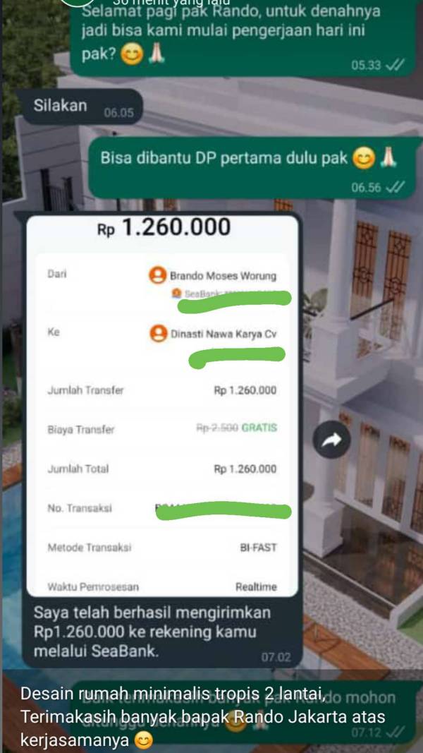 Testimoni bukti transfer 29