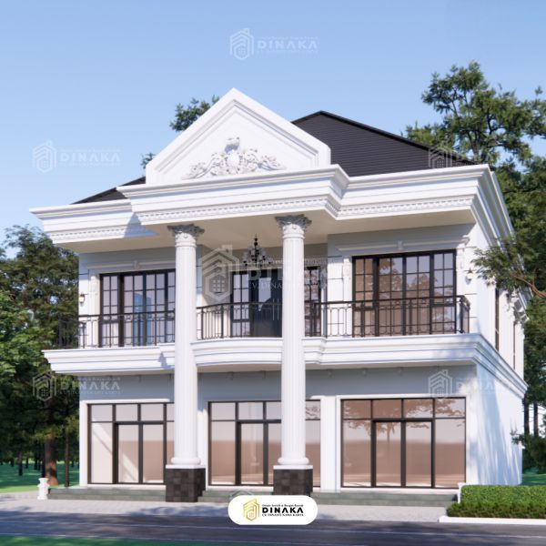 rumah gaya eropa di indonesia
