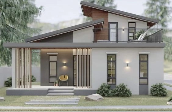 rumah samping sederhana