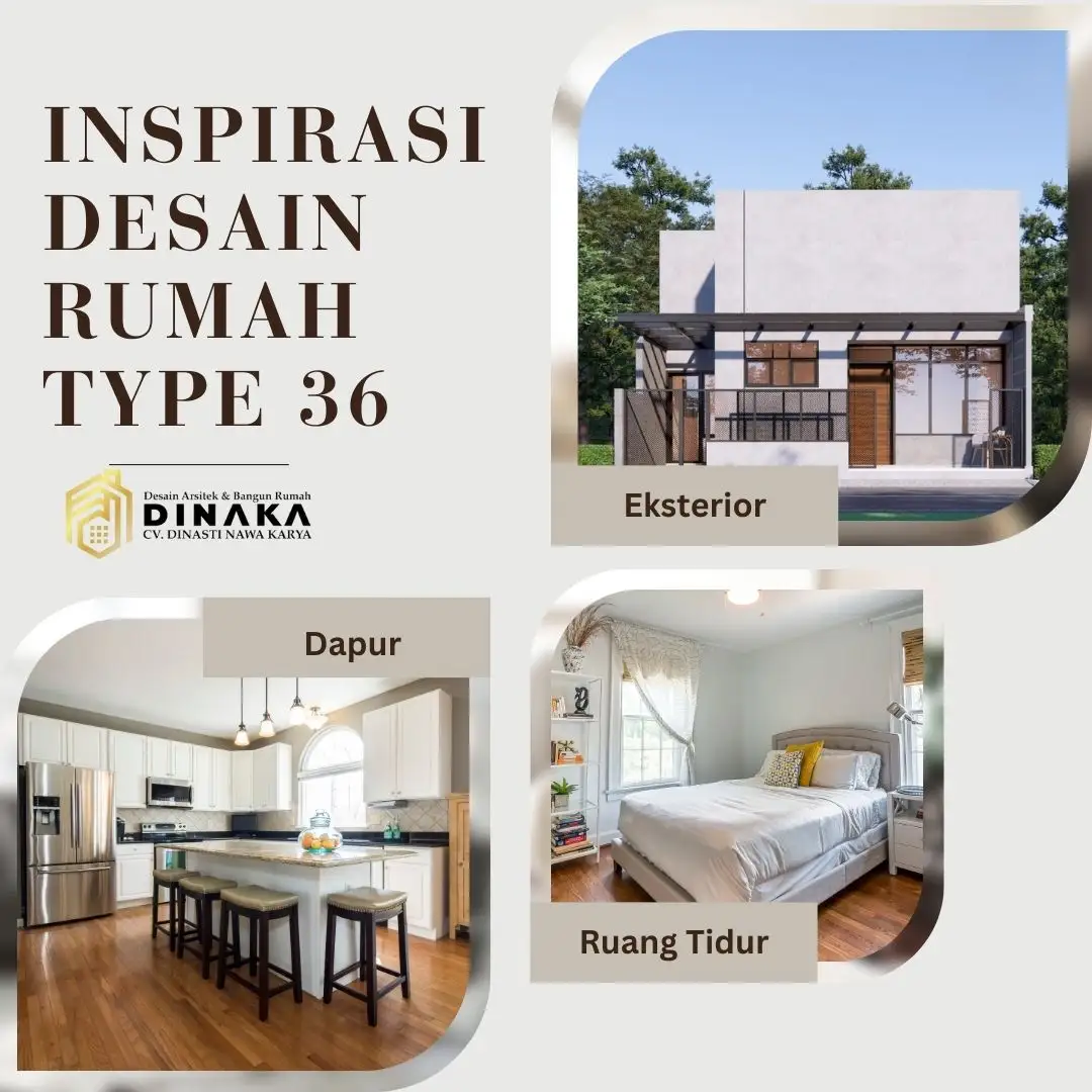 7+ Desain Rumah Type 36: Trik Sulap Ruang Sempit Jadi Luas!