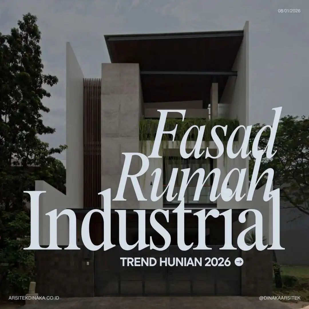 Fasad Rumah Industrial: Inspirasi Desain Modern & Minimalis